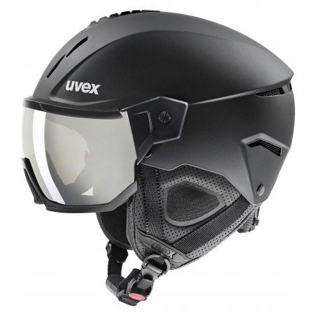 Kask narciarski Uvex Instinct Visor Black Mat S 53-56cm