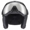 Kask narciarski Uvex Instinct Visor Black Mat S 53-56cm