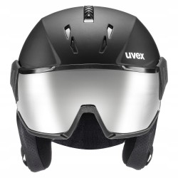 Kask narciarski Uvex Instinct Visor Black Mat S 53-56cm