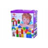 Kolorowe drewniane klocki w wiaderku 100 el. 0171 FSC 100% bezpieczne CE