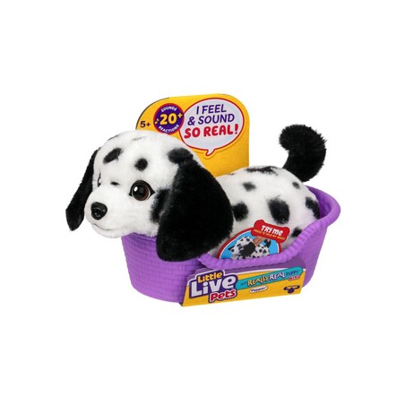 Interaktywny Piesek Dalmatyńczyk Little Live Pets 20 dźwięków i reakcji CE