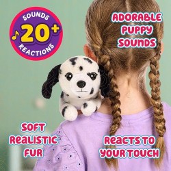 Interaktywny Piesek Dalmatyńczyk Little Live Pets 20 dźwięków i reakcji CE