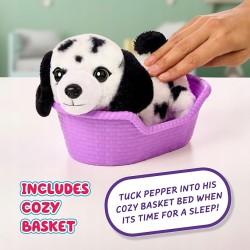 Interaktywny Piesek Dalmatyńczyk Little Live Pets 20 dźwięków i reakcji CE
