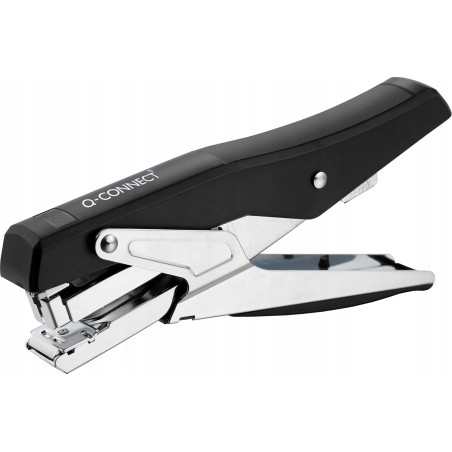 Outlet Metalowy zszywacz Q-Connect 25 kartek 24/6 i 26/6 chrom solidny