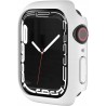 Outlet Etui bumper do Apple Watch 44 mm twarda obudowa PC biała elastyczne