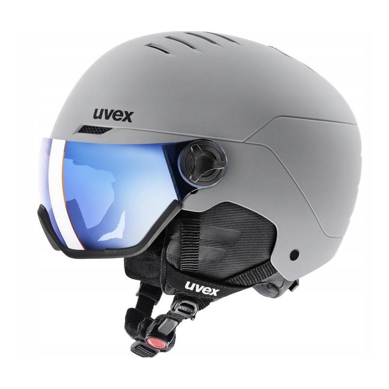 Kask Uvex Wanted Visor 54 - 58 cm szary