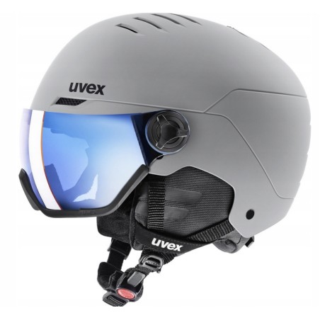 Kask Uvex Wanted Visor 54 - 58 cm szary