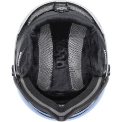 Kask Uvex Wanted Visor 54 - 58 cm szary