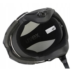 Outlet Kask narciarski UVEX Instinct Visor 56-58 cm czarny
