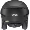 Outlet Kask narciarski UVEX Instinct Visor 56-58 cm czarny