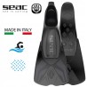 Outlet SEAC ITA, Light and Powerful Short Swimming and Snorkeling Fins for