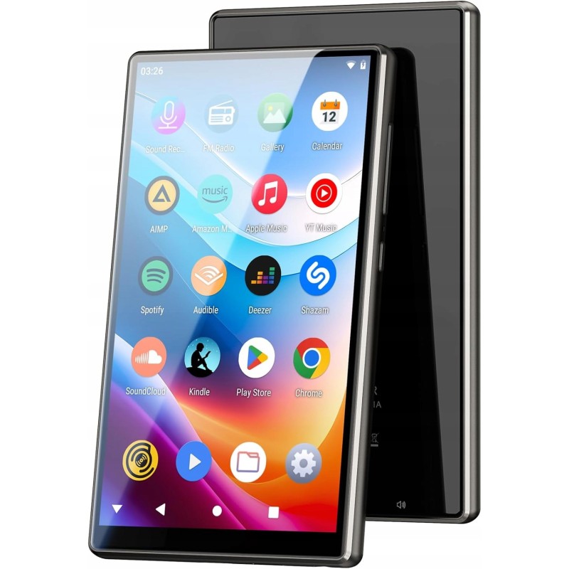 Outlet Odtwarzacz MP3 WiFi Bluetooth 80GB Android 1080P IPS HiFi OPIS