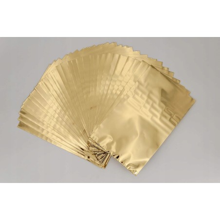 Italpak koperty prezentowe metaliczne złote 35x50 cm 50 szt błyszczące