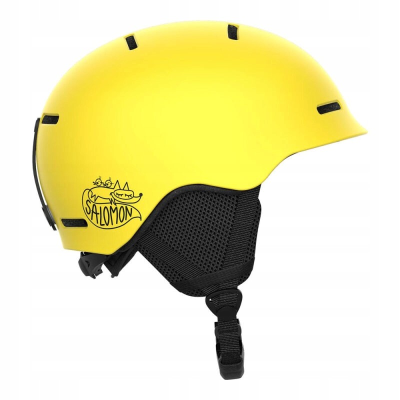 Kask narciarski dziecięcy Salomon Orka Vibrant Yellow M 53-56cm