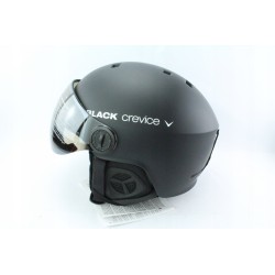 Kask Black Crevice M/L czarny