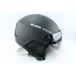Kask Black Crevice M/L czarny