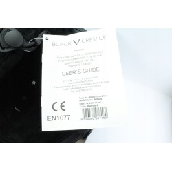 Kask Black Crevice M/L czarny