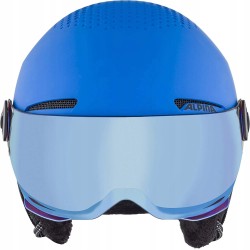 Kask Alpina uniwersalny 54-58 cm niebieski
