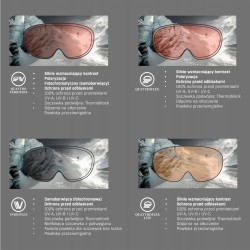 Kask Alpina uniwersalny 54-58 cm niebieski