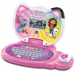 USZKODZONY Laptop edukacyjny VTech Gabby's Dollhouse dla dzieci ekran LCD