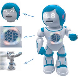Robot do programowania i kodowania Lexibook Powerman Kid DE interaktywny