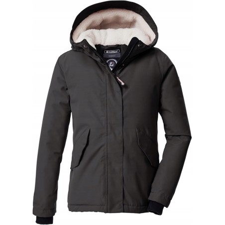 Outlet Dziewczęca kurtka zimowa Killtec 43592-000 KOW 235 z kapturem r. 164