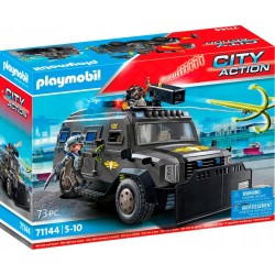 Outlet Playmobil 71144 Pojazd terenowy jednostki SWAT realistyczny OPIS
