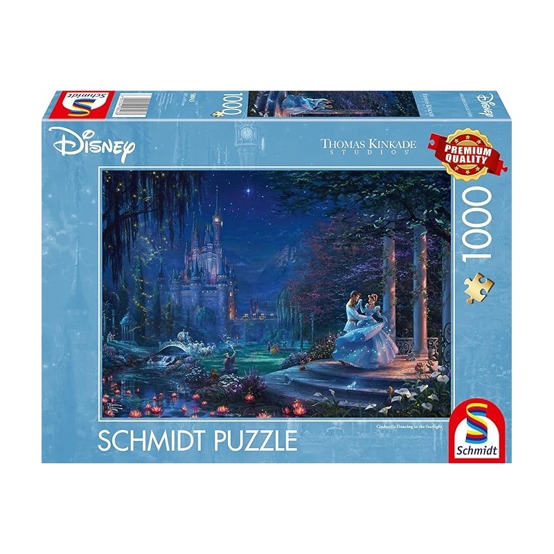 Outlet Puzzle Schmidt Spiele 58043 Thomas Kinkade Kopciuszek 1000 elementów