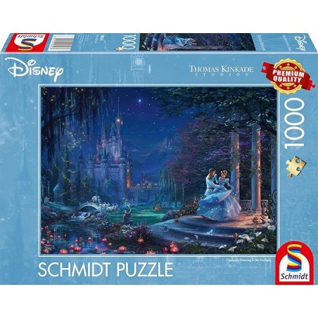 Outlet Puzzle Schmidt Spiele 58043 Thomas Kinkade Kopciuszek 1000 elementów