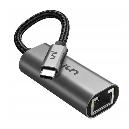 Outlet Uni adapter USB C do RJ45 2.5G Ethernet LAN Thunderbolt 4 nylon