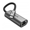 Outlet Uni adapter USB C do RJ45 2.5G Ethernet LAN Thunderbolt 4 nylon