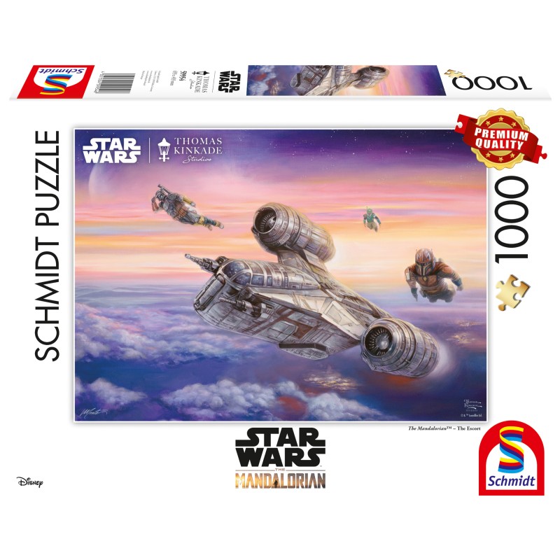 Outlet Puzzle 1000 Thomas Kinkade Eskorta Star Wars - The Mandalorian