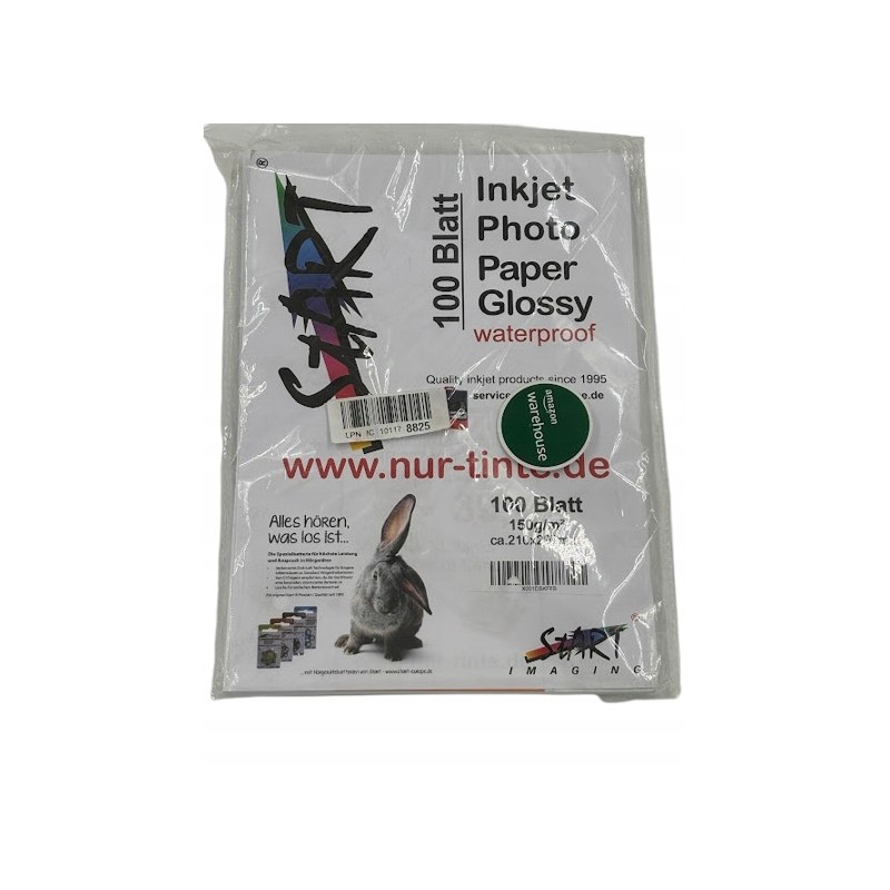 START papier fotograficzny A4 150 g/m² błyszczący 100 arkuszy wysoka biel