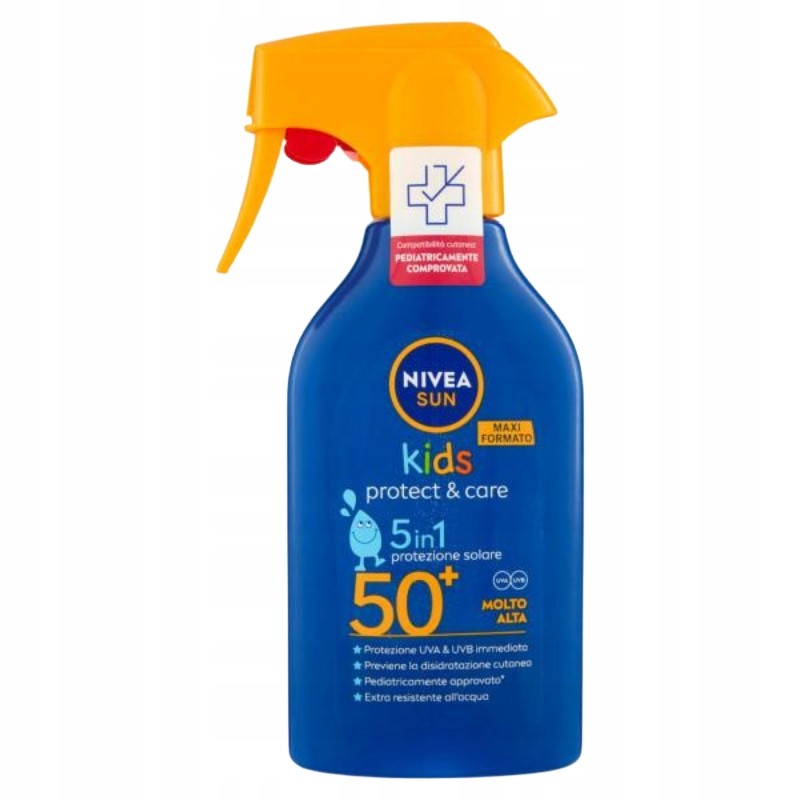 Nivea Sun Emulsja Ochrona i Pielęgnacja Dla Dzieci SPF 50+ poj. 270 ml
