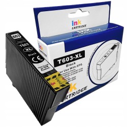 Outlet Tusz zamiennik Epson 603XL czarny (BK) T03A1 wydajność 500 stron
