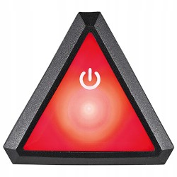 Outlet Kask rowerowy Uvex Plug-In Led 0400 r.