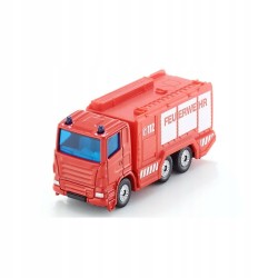 Wóz strażacki z pompą Siku 1034 3 lata+ dł. 8 cm realistyczny wytrzymały CE
