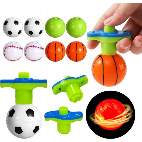 Outlet Zestaw bączków LED dla dzieci 8 szt. z uchwytami na urodziny OPIS