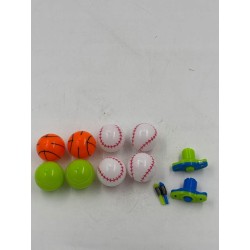 Outlet Zestaw bączków LED dla dzieci 8 szt. z uchwytami na urodziny OPIS