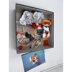 Outlet Zabawka konstrukcyjna Clementoni Robot MC 5.0 plastikowy biały 8 lat