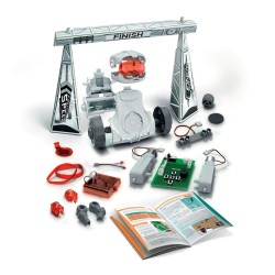 Outlet Zabawka konstrukcyjna Clementoni Robot MC 5.0 plastikowy biały 8 lat