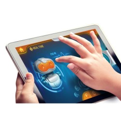 Outlet Zabawka konstrukcyjna Clementoni Robot MC 5.0 plastikowy biały 8 lat