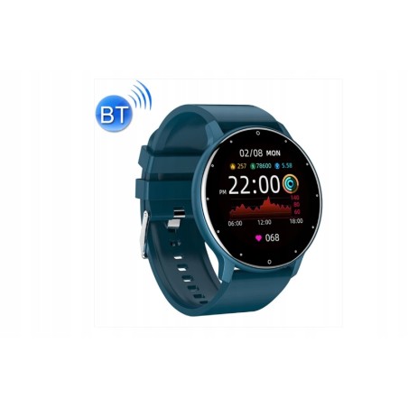 Outlet Smartwatch TAOPON ZL02G Bluetooth 380 mAh 1.28" krokomierz niebieski
