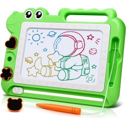 Outlet Magnetyczna tablica do rysowania dziecięca Dinozaur 3 lata+ 29x22 cm