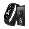 Outlet Smartband Xiaomi Mi Band 6 czarny amoled bluetooth 125 mAh pulsometr