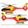 Majorette Airbus H135 helikopter ratunkowy 25,5 cm światło dźwięk 3 lata +