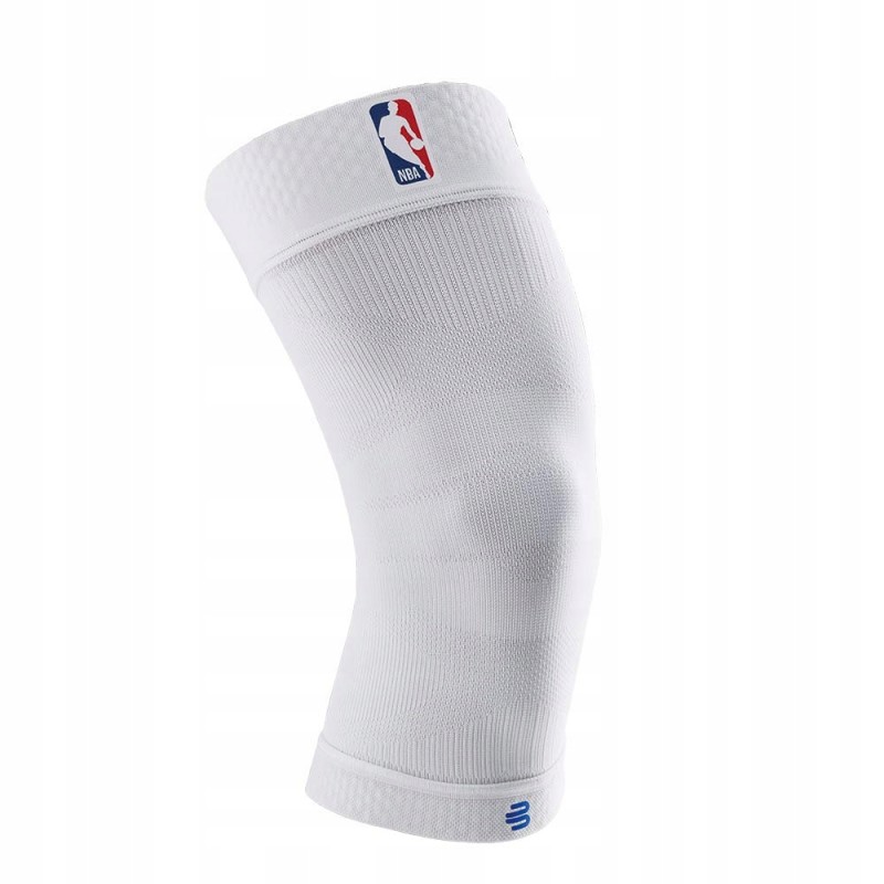 Outlet ŚCIAGACZ OPASKA NA KOLANO BAUERFEIND NBA BIAŁA rozmiar S oddychający
