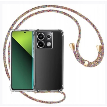 Outlet Mosoris etui ze smyczą Xiaomi Redmi Note 13 Pro 5G Poco X6 5G TPU