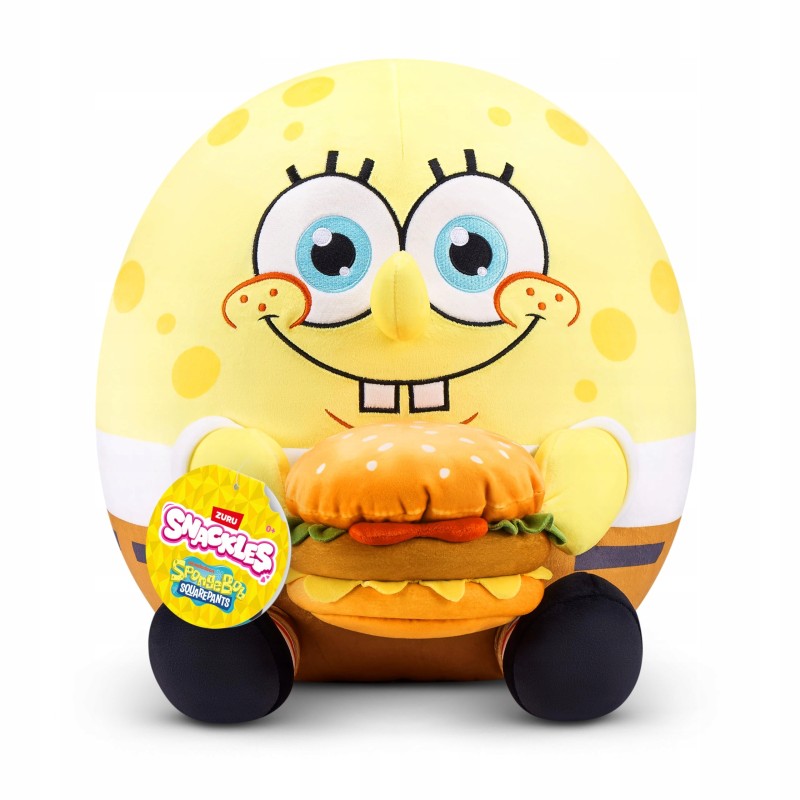 Maskotka Snackles Licensed Character-Series 1 Spongebob Kanciastoportny