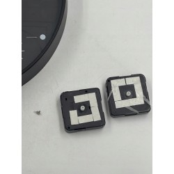 USZKODZONY Zegar ścienny analogowy 30,5 cm czarny unilux dokładny 0.88 mA